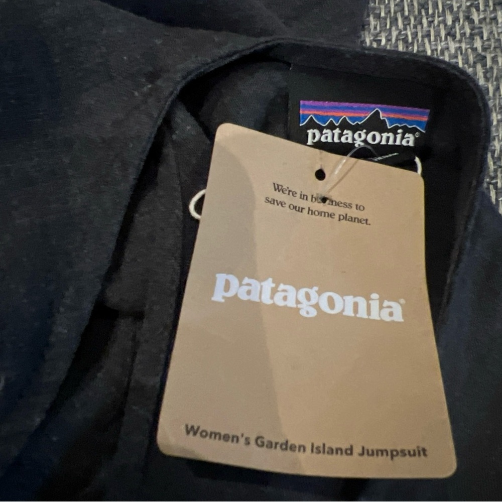 Patagonia Women's Garden Island Jumpsuit Black - Picture 3 of 4